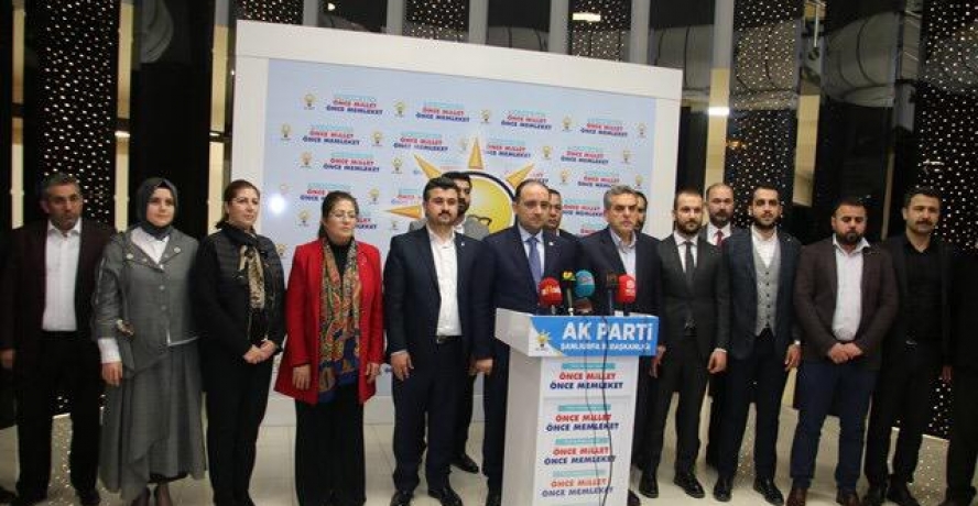 BAYBATUR: ŞANLIURFA AK DAVAYA DESTEĞİNİ SÜRDÜRECEKTİR